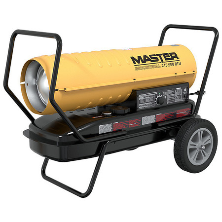 MASTER Portable Oil and Kerosene Torpedo Heater 215TMHD-KFA