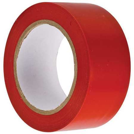 Brady Marking Tape, 2" Size, Red 58201