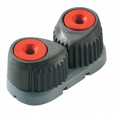 Ronstan International Medium Cam Cleat, Red, Grey Base RF5011