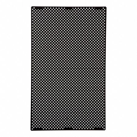 RUBBERMAID COMMERCIAL Panels, Fits 50 gal/51 gal, Black, PK4 2182676