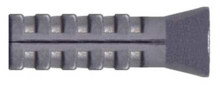 Mkt Fastening Sup-R Lead Long Lag Shield, 1/4" Dia, 1" L, Alloy Steel Plain, 50 PK 3532000