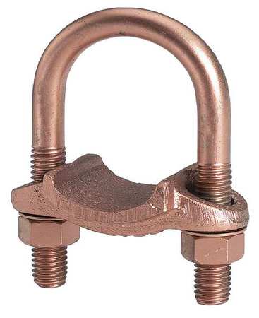 BURNDY Pipe Ground Clamp, 1.25 In GG161