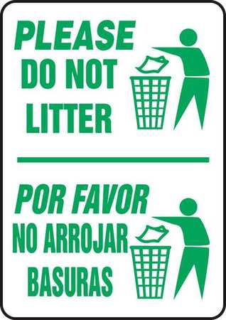 ACCUFORM Spanish-Bilingual Housekeeping Sign, SBMHSK966VA SBMHSK966VA