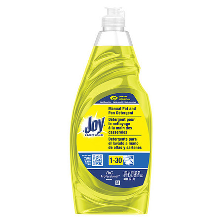 Joy Liquid Dishwashing, 38 oz., Lemon, PK8 PGC 45114