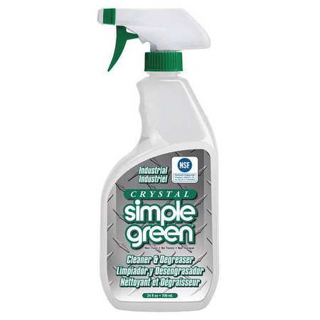 Simple Green Cleaner/Degreaser, 24 Oz Trigger Spray Bottle, Liquid, Clear Colorless 0610001219024