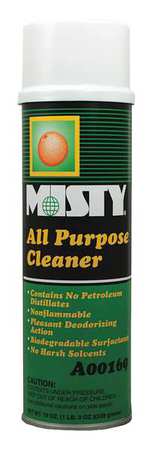 MISTY All Purpose Cleaner, 20 oz. Aerosol Can, Citrus, 12 PK 1001583