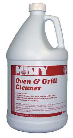 Misty Oven & Grill Cleaner, 1 gal., Lemon, PK4 1038695