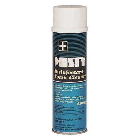 Misty Disinfectant, 20 oz. Aerosol Can, Fresh, White, 12 PK 1001907