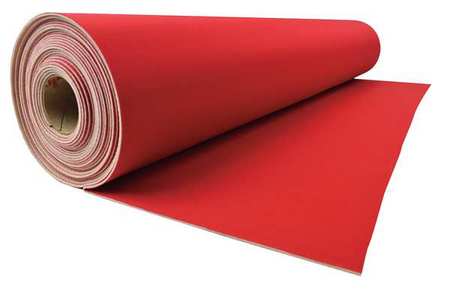 Surface Shields Floor Protection, 27 In. x 20 Ft., Red NSR2720