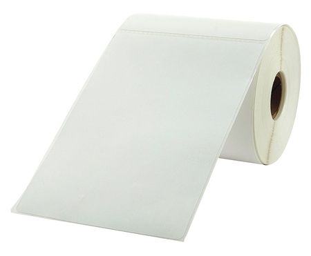 Zoro Select Label, White, Direct Thermal Paper, PK16 22D109