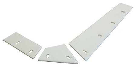 Kushlan Products Side Scraper Repl Blade, For 350 Mixer, PR RSSB350-2
