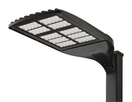 Lithonia Lighting LED Area Light, 188W, Type V, Square Pole DSX2 LED P2 50K T5M MVOLT SPA DDBXD