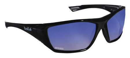 Bolle Safety Safety Glasses, Blue Anti-Fog ; Anti-Static ; Polarized ; Anti-Scratch 40151