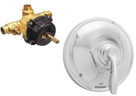 SPEAKMAN Wall Mounted, Shower Valve and Trim, Polished Chrome SM-10000-P