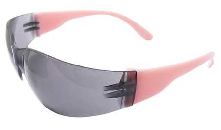 ERB SAFETY Safety Glasses, Gray Anti-Fog 17947