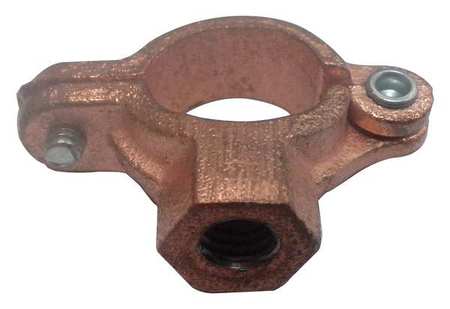Zoro Select Malleable Iron Split Ring Hanger, 1/2" 22FP62