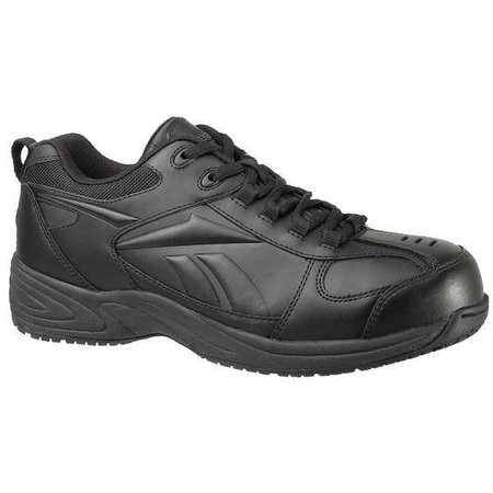 REEBOK Work Shoes, 4-1/2, M, Bk, Composite, Mens, PR RB1860