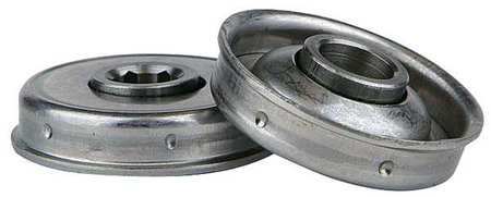 UNITED SALES Hex Conveyor Bearing, 7/16 In., 1.788 In. CB-107H7SS