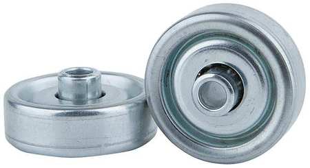 UNITED SALES Skatewheel, Steel, 100 lb., 1-1/2" Dia. SW1.5X250