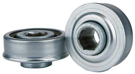 United Sales Hex Conveyor Bearing, 5/8 In., 2.0 In. OD 2100226123