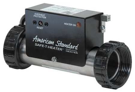 American Standard Whirlpool Heater, 1-1/2 In IPS, Black 9ILH