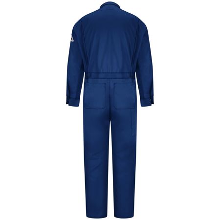 Vf Imagewear Flame Resistant Coverall, Navy, Cotton/Nylon, 38 CLB6NV RG 38