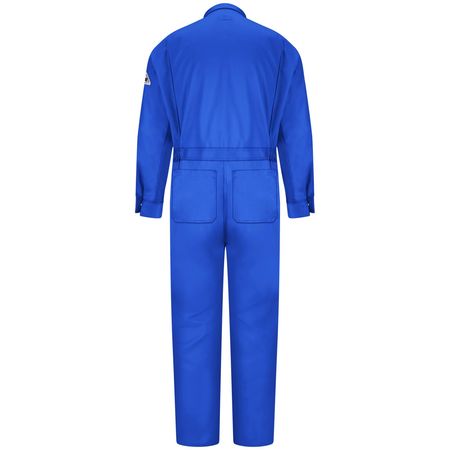 Vf Imagewear Flame Resistant Coverall, Blue, Cotton/Nylon, 50 CLB2RB LN 50