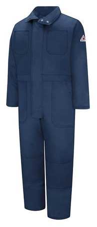 VF IMAGEWEAR Flame Resistant Coverall, Navy, Cotton/Nylon, S CLC8NV RG S