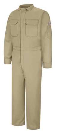 VF IMAGEWEAR Flame Resistant Coverall, Khaki CMD6KH LN 54