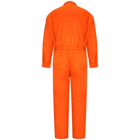 Vf Imagewear Flame Resistant Coverall, Orange, 56 CNB6OR RG 56