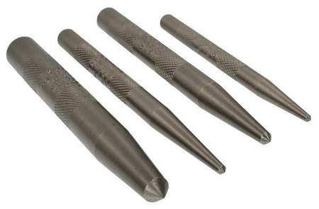 MAYHEW Center Punch Set, Not Tether Capable 62213