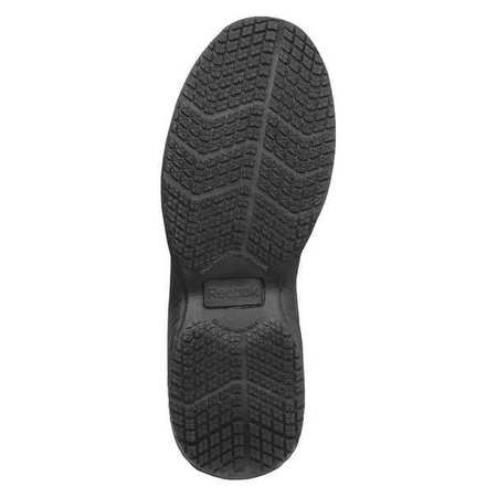 Reebok Athletic Shoes, Leather, Black, 10-1/2, PR RB1100