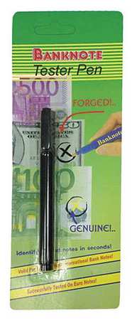 Buddy Products Counterfeit Detector Pen, Bold, Black CF-1