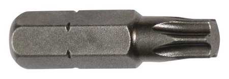 APEX TOOL GROUP Torsion Bit, SAE, 1/4", Hex, T15, 1", PK5 440-TX-15I-5PK