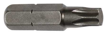 APEX TOOL GROUP Torsion Bit, SAE, 1/4", Hex, T27, 1", PK5 440-TX-27I-5PK