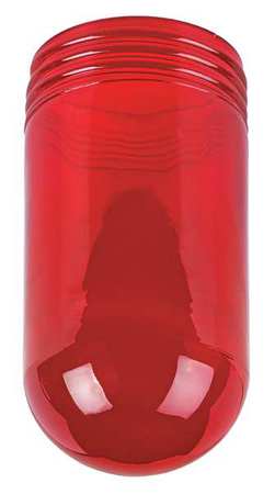 Killark Glass Globe, Red VRGP-100