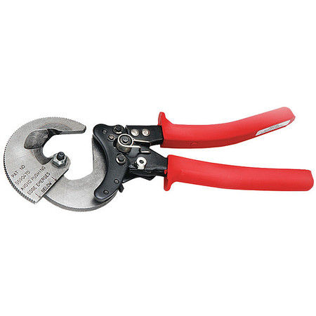 BURNDY 10" Ratchet Action Cable Cutter, Center Cut RCC600E