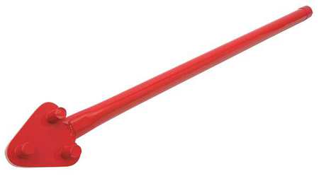 QLT BY MARSHALLTOWN Rebar Bender, 5/8 Cap, 34 In L, Steel, Red 14739