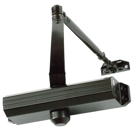 Falcon Manual Hydraulic SC60 Series Surface Closers Door Closer Standard Duty Interior, Dark Bronze SC61A RWPA DKB