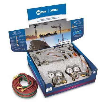 SMITH EQUIPMENT Gas Welding Outfit, HBA-30 Series, Acetylene, Welds Up To 1/2 in HBA-30510