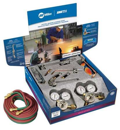 Smith Equipment Medium Duty Combination Outfit, MBA-30 Series, Acetylene, Welds Up To 3/8 in MBA-30510