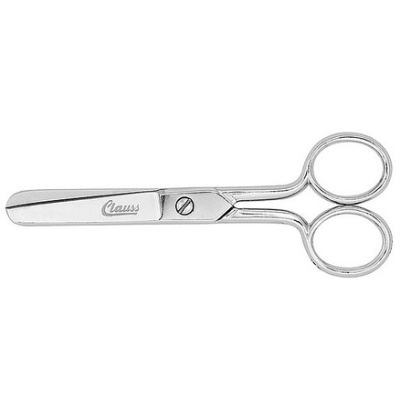 CLAUSS Multipurpose, Scissors, Straight, 5 In. L 12360