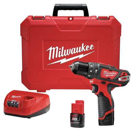 MILWAUKEE TOOL M12 3/8” Hammer Drill/Driver Kit 2408-22
