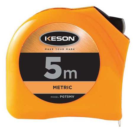 KESON 5 m Tape Measures, 25 mm Blade PGT5MV