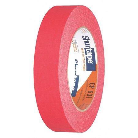 Shurtape Masking Tape, Red, 24mm x 55m, PK36 CP 631