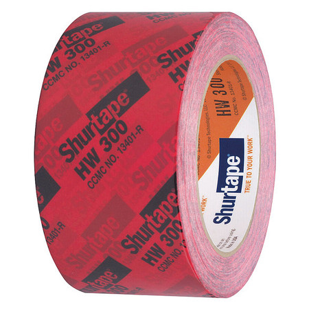 Shurtape Housewrap/Sheathing Tape, Red, 60mm x 66m HW 300