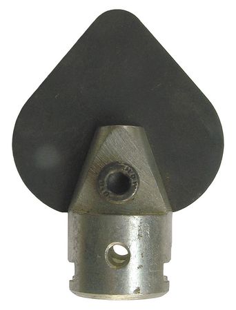 WESTWARD Spear Blade, 1-3/4 D x2-1/2 in L, 8 in Cap 22XP58