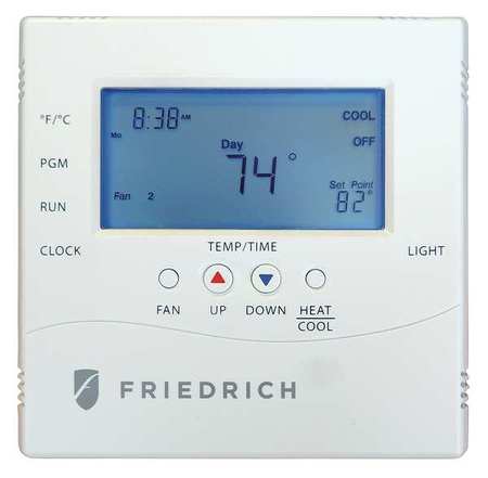 Friedrich Kuhl® Wireless Wall Thermostat, Use With Kuhl KWW