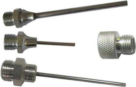 SPEEDAIRE Air Gun Nozzle Kit, Zinc/Brass 22YK71