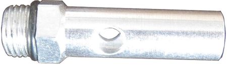 SPEEDAIRE Air Gun Nozzle, 2 In L, 1/2-20 UNF, Silver 22YK63
